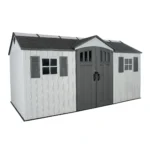 Lifetime 15×8 Storage Shed with Side Entry – UV-Protected HDPE | Model 60206