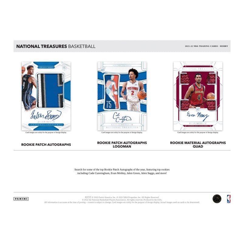 2021_22PaniniNationalTreasuresBasketballHobbySalesSheet1_b789b235-0b4f-40aa-8ebb-a496b858ce49.jpg 2021/22 Panini National Treasures Basketball Hobby 4 Box Case - Image 1