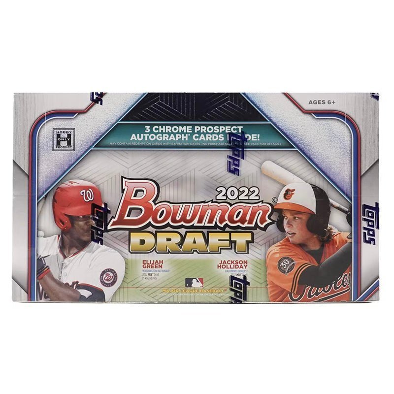 2022-bowman-draft-elijah-green.jpg 2022 Bowman Draft Baseball Jumbo Hobby 8 Box Case - Image 1