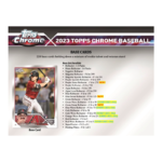 2023 Topps Chrome Baseball Jumbo Box - Image 3