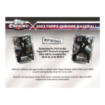 2023 Topps Chrome Baseball Jumbo Box - Image 4