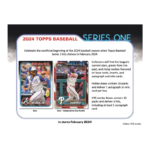 2024 Topps Series 1 Baseball Jumbo 6 Box Case - Image 2