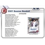 2021 Bowman Baseball Jumbo HTA Hobby 8 Box Case - Image 4