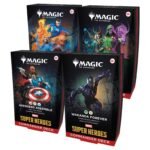 Magic: The Gathering | Marvel Super Heroes Commander Deck Bundle – Includes All 4 Decks (Avengers Assemble, Wakanda Forever, The Fantastic Four, Doom Prevails)