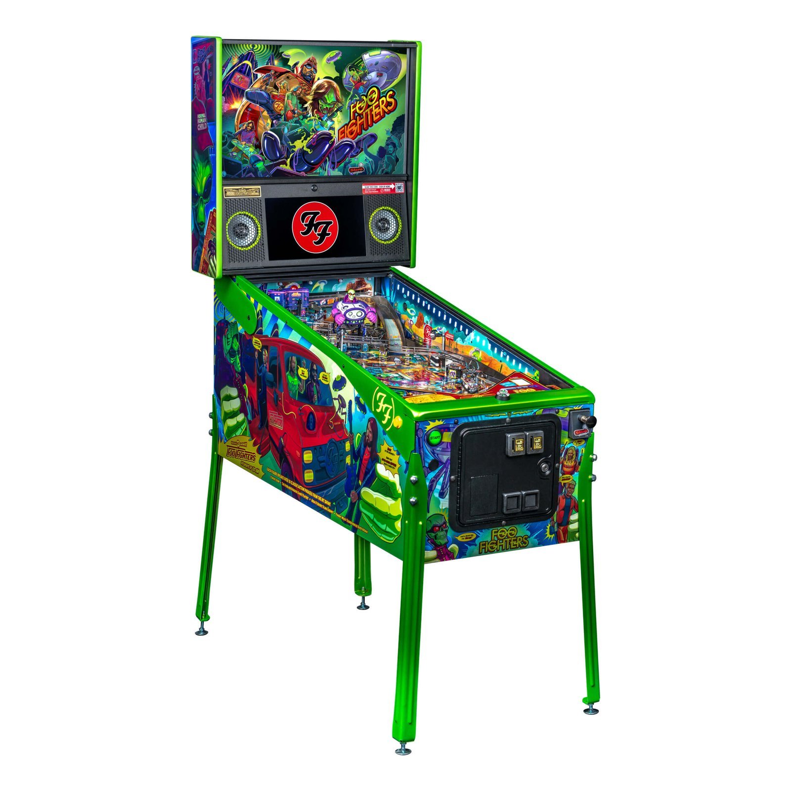 Foo Fighters Limited Pinball Machine by Stern