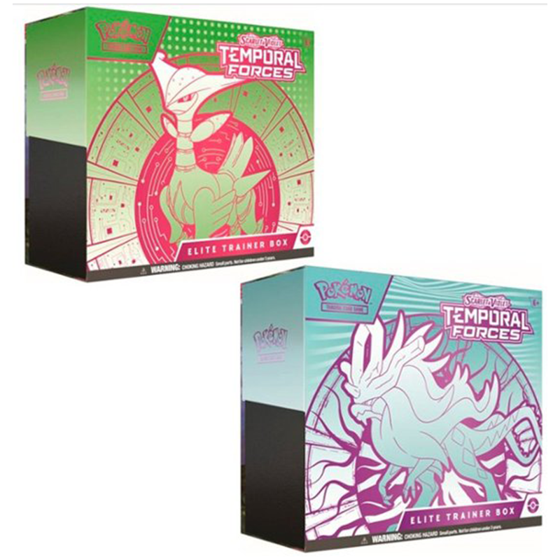 PokemonTCG-ScarletandViolet-TemporalForcesEliteTrainerBox_9eafa388-fb58-4799-a50f-cb8c07e7685b.png Pokemon TCG: Scarlet and Violet: Temporal Forces Elite Trainer 10 Box Case - Image 1
