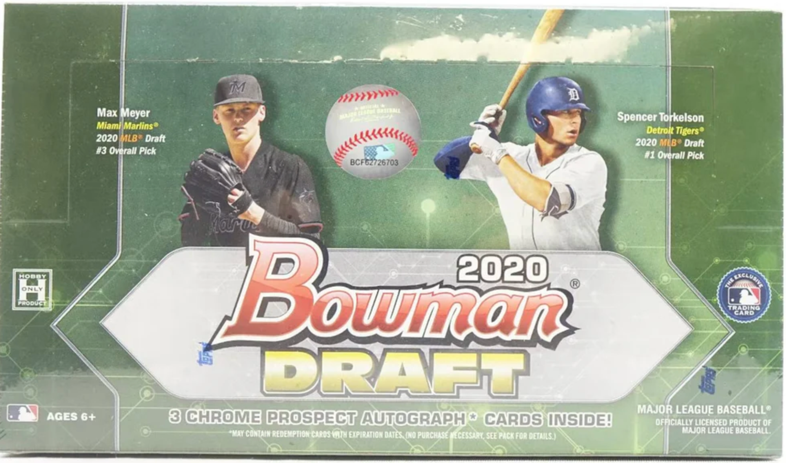 Screenshot2024-09-13at11.39.41AM.png 2020 Bowman Draft Baseball Jumbo Hobby Box - Image 1