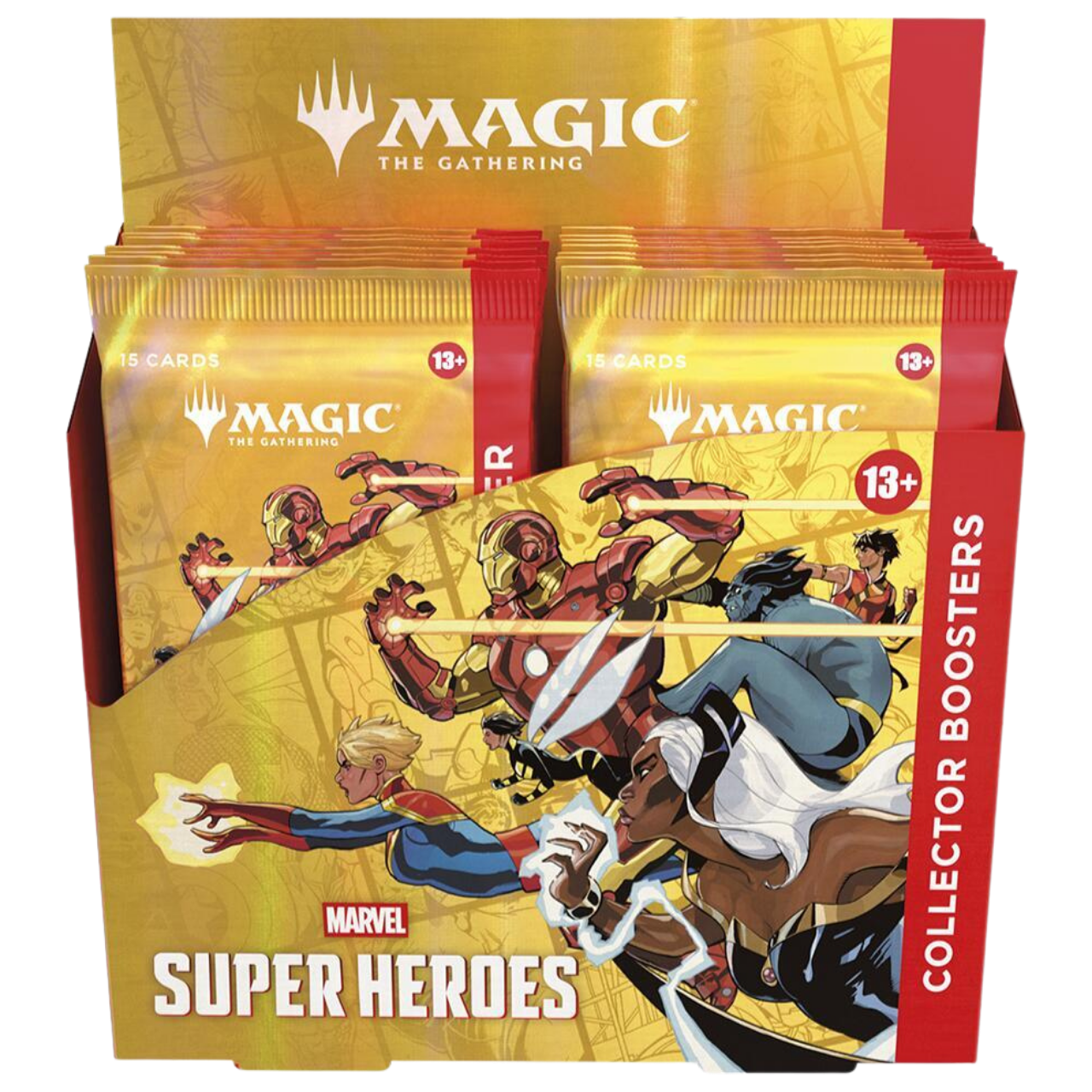 WebsitePNG-2026-05-14T141838.001-1.png Magic: The Gathering Marvel Super Heroes – Collector Booster Box - Image 1