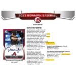 2023 Bowman Baseball Jumbo Box - Image 7