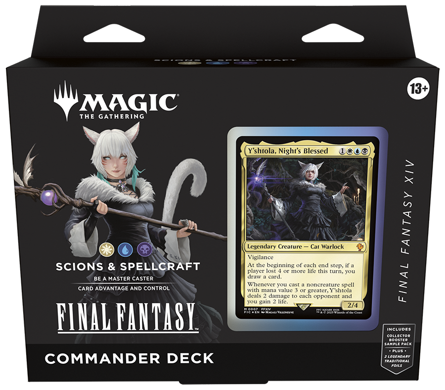 final-fantasy-commander-deck-preorder.png Final Fantasy XIV Scions & Spellcraft Commander Deck - Image 1