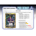 2024 Topps Pro Debut Baseball Hobby 12 Box Case - Image 3
