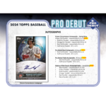 2024 Topps Pro Debut Baseball Hobby 12 Box Case - Image 7