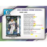 2024 Bowman Chrome Baseball Hobby Box - Image 5