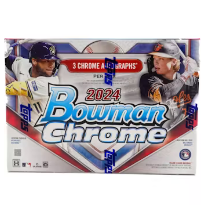 2024 Bowman Chrome Baseball HTA Choice 12 Box Case