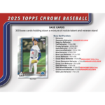 2025 Topps Chrome Baseball Breaker’s Delight 6 Box Case - Image 3