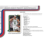 2025/26 Topps Basketball Jumbo 8 Box Case - Image 3