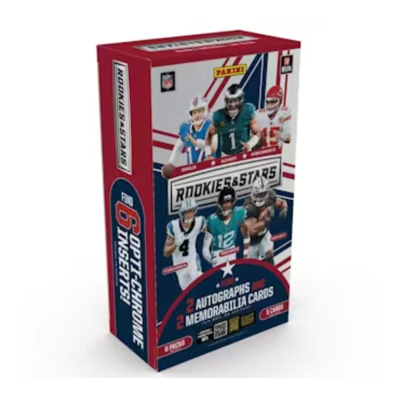 resizingforshopify-2025-11-13T143708.315.png 2025 Panini Rookies & Stars Football Hobby 14 Box Case - Image 1