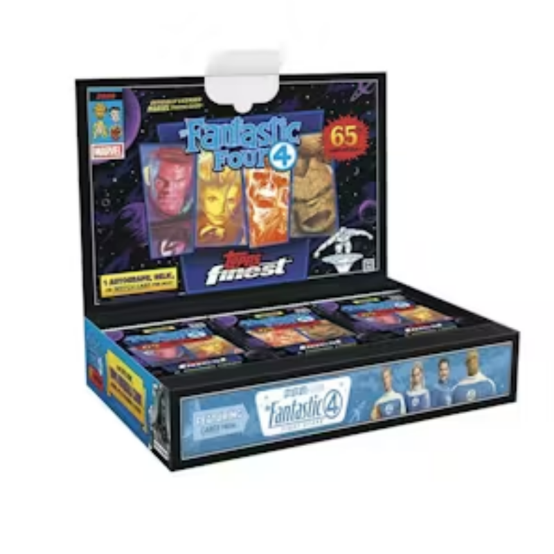 resizingforshopify-2026-04-09T125546.075-1.png 2026 Topps Finest Fantastic Four Hobby Box - Image 1