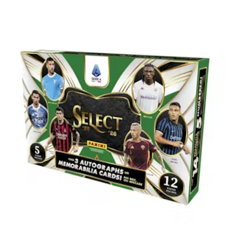 resizingforshopify-2026-04-09T131413.057.png 2025/26 Panini Select Serie A Soccer Hobby 12 Box Case - Image 1