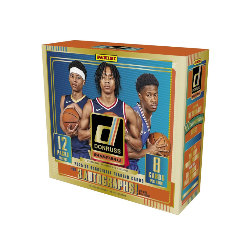 resizingforshopify-2026-04-23T161652.435_55230bdd-d3df-4f07-b3f8-e0bb5429b1ba.png 2025/26 Panini Donruss Basketball Hobby Box - Image 1