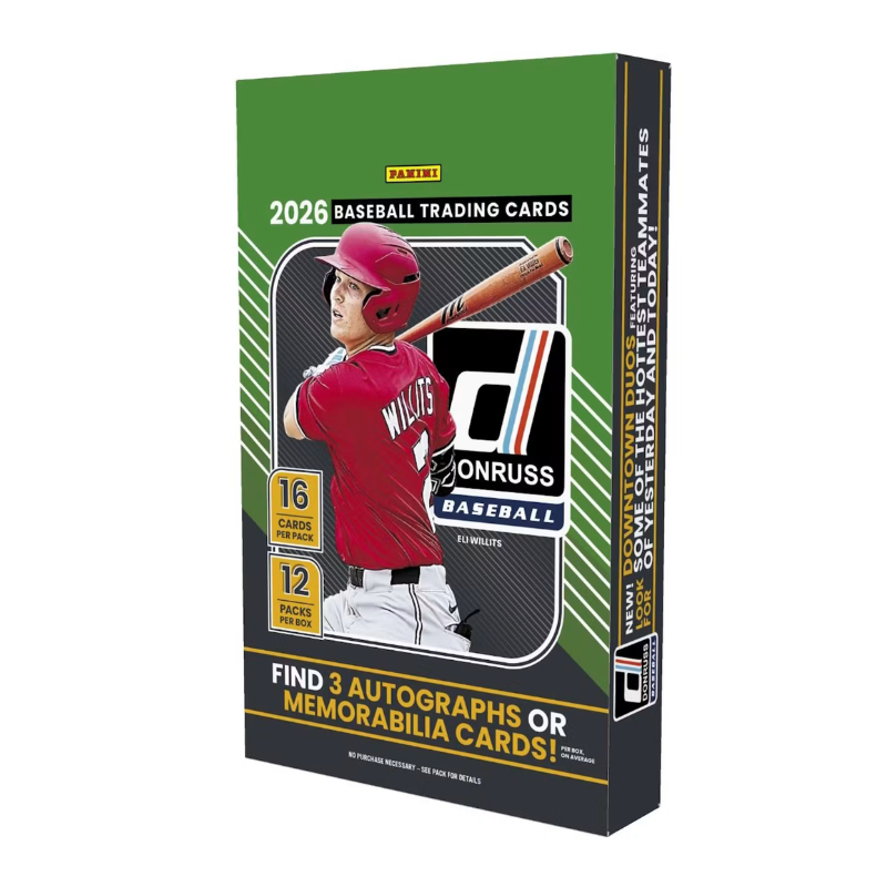resizingforshopify-2026-05-21T114631.633.png 2026 Panini Donruss Baseball Hobby Box - Image 1