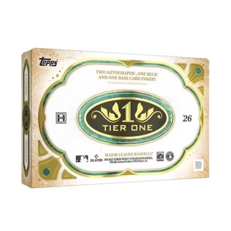 resizingforshopify-2026-06-15T161403.853_d550932a-57a9-482c-8e9d-61eb18a3ad6b.png 2026 Topps Tier One Baseball Hobby Box - Image 1