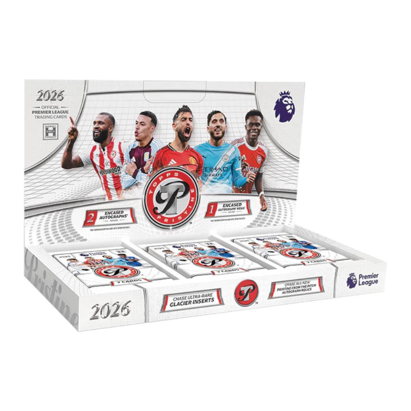 resizingforshopify-2026-07-16T115822.452.png 2026 Topps Pristine Premier League EPL Soccer Hobby Box - Image 1