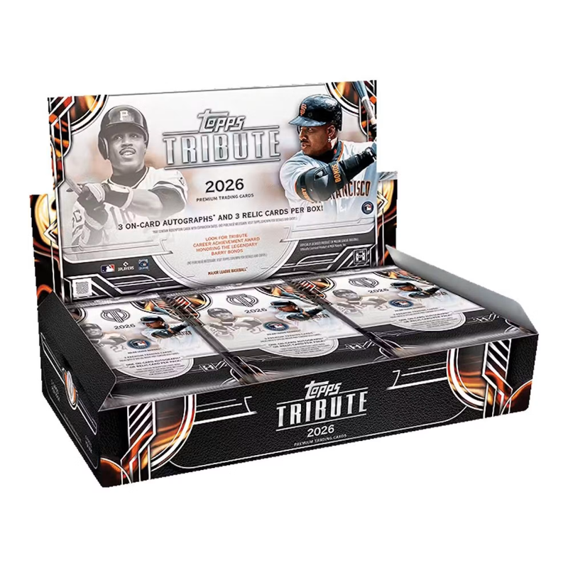 resizingforshopify-2026-07-23T154108.745.png 2026 Topps Tribute Baseball Hobby Box - Image 1