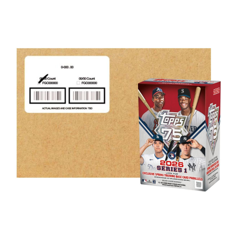 resizingforshopify_73.png 2026 Topps Series 1 Baseball Blaster 40 Box Case - Image 1