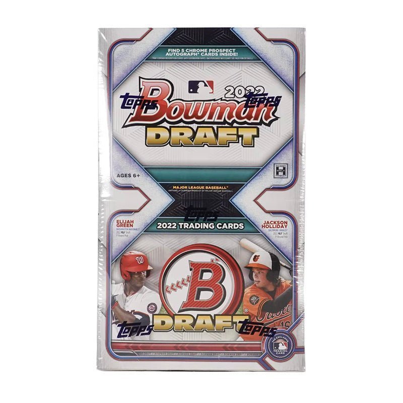 superjumbo.jpg 2022 Bowman Draft Baseball Super Jumbo Hobby Box - Image 1