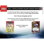 2021 Topps Chrome MLS Soccer Hobby Case (12ct) - Image 3