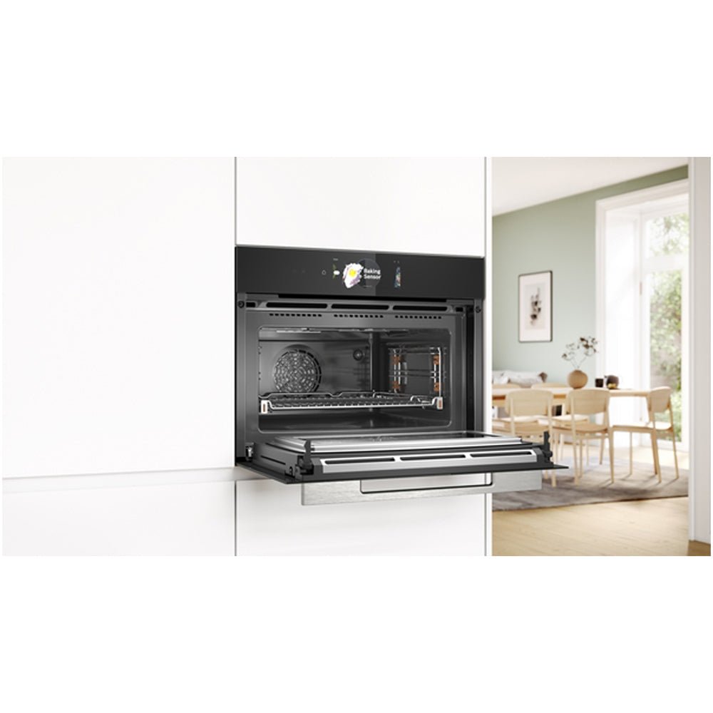 Bosch CMG778NB1 Series 8 45L Built-In Combi Microwave – Black - Image 5