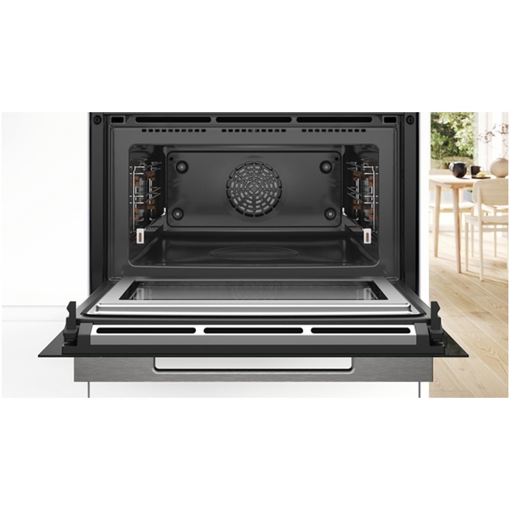 Bosch CMG778NB1 Series 8 45L Built-In Combi Microwave – Black - Image 4
