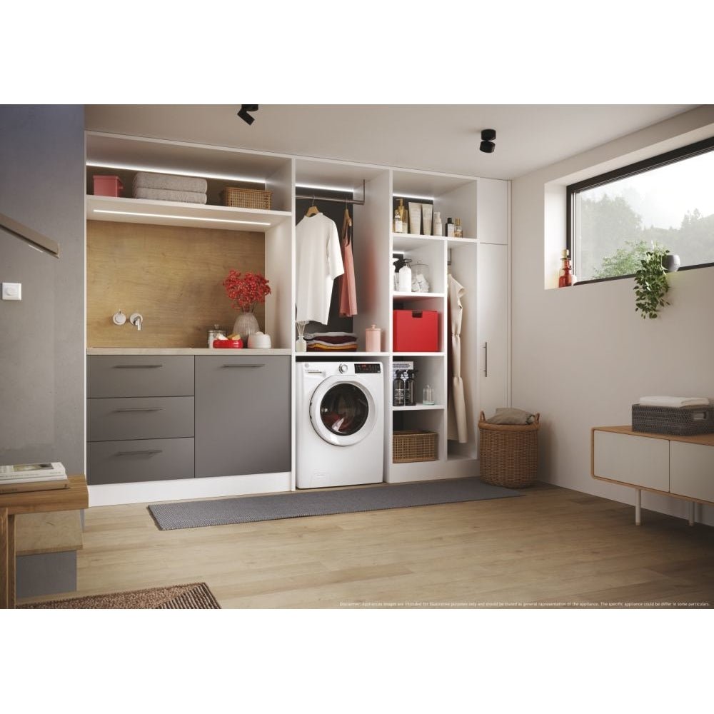 Hoover H3WPS486TAM6-80 8kg 1400 Spin Freestanding Washing Machine White A Rated - Image 10