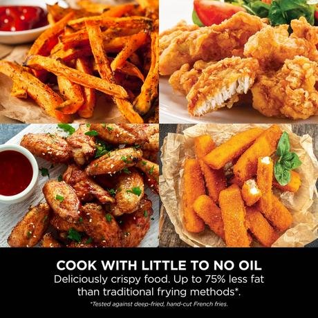 Ninja Air Fryer PRO AF140UK 4.7L – Black - Image 7
